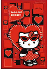 Hello Kitty: Školní diár na rok 2011