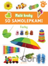Malé kroky so samolepkami - Farby