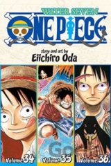 One Piece Volumes 34, 35 & 36