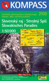 Slovenský raj - Stredný Spiš 1:50 000