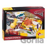 Cars 3 Super Stencil - Originální sada umožňující přeměnu klasických fixek ve sprejové