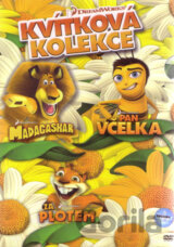 Kolekce Kvítková 3 DVD boxset (Pan Včelka, Madagaskar, Za plotem
