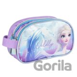 Dvoj-priestorová kozmetická taška Frozen: Elsa