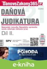 Daňová judikatura (II.)