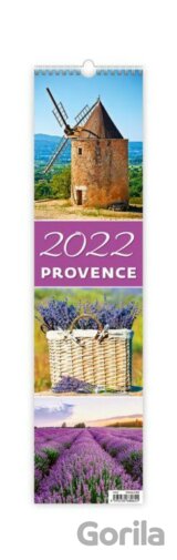 Nástěnný kalendář Provence 2022 (vázanka)
