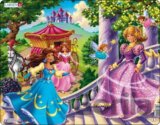Puzzle MAXI - 3 princezny+2 létající/24 dílků