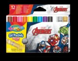 Colorino Marvel Avengers - olejové pastely 12 barev