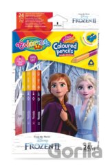 Colorino Disney Frozen - oboustranné pastelky trojhranné 24 barev