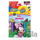 Colorino Disney Junior Minnie - oboustranné pastelky trojhranné 24 barev