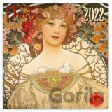 Poznámkový kalendář Alfons Mucha 2022