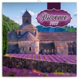 Poznámkový kalendář Provence 2022