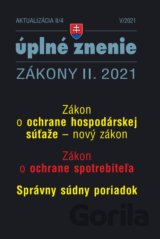 Aktualizácia II/4 2021- Ochrana hospodárskej súťaže (nové zákony)