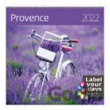 Nástěnný kalendář Provence 2022