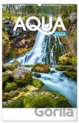 Nástěnný kalendář Aqua 2022