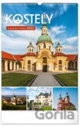 Nástěnný kalendář Kostely a poutní místa 2022
