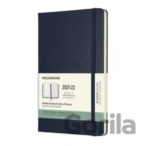 Moleskine Zápisník plánovací 2021-2022 modrý L, tvrdý