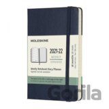 Moleskine Zápisník plánovací 2021-2022 modrý S, tvrdý