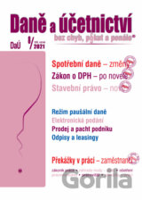 Daně a účetnictví 8/2021