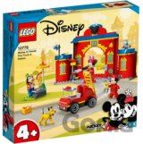 LEGO®Disney 10776 Hasičská stanica a auto Mickeyho a jeho priateľov