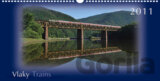 Vlaky Trains 2011 - Nástenný kalendár