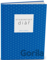 Studentský diář týdenní, modrý 2021/2022