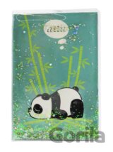 Blok glitrový Panda
