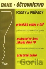 Dane, účtovníctvo 1/2011