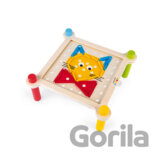 Mozaika a vyšívanie s predlohami 10 ks kariet séria Montessori