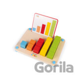 Počítanie s predlohami séria Montessori