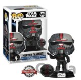 Funko POP Star Wars: Across the Galaxy - The Bad Batch Hunter with Pin (limited exclusive edition)