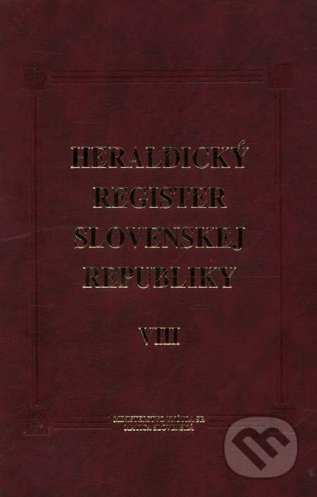 Heraldický register Slovenskej republiky VIII - Peter Kartous, Ladislav Vrtel