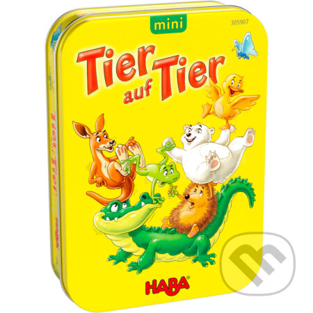 Mini hra pre deti: Zviera na zviera v kovovej krabici - 