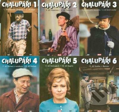 Chalupáři - 6 DVD - František Filip