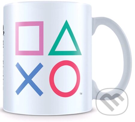 Keramický hrnček Playstation: Loga