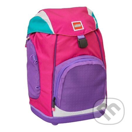 LEGO Pink/Purple Nielsen - školský batoh - 