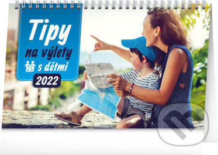 Stolní kalendář Tipy na výlety s dětmi 2022 - Presco Group