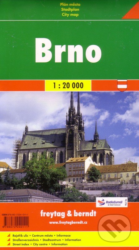 Brno 1:20 000 - freytag&berndt