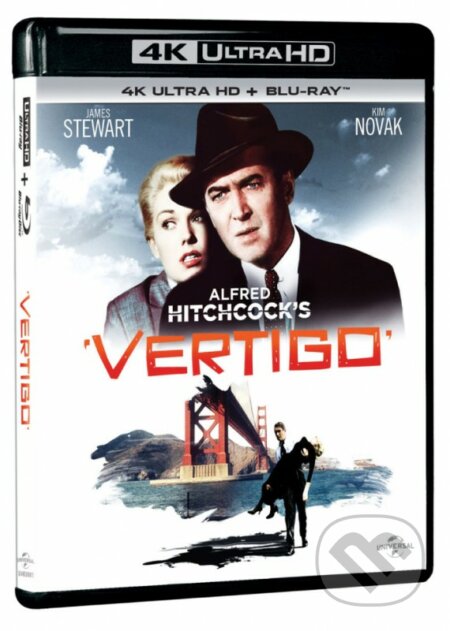 Vertigo Ultra HD Blu-ray - Alfred Hitchcock