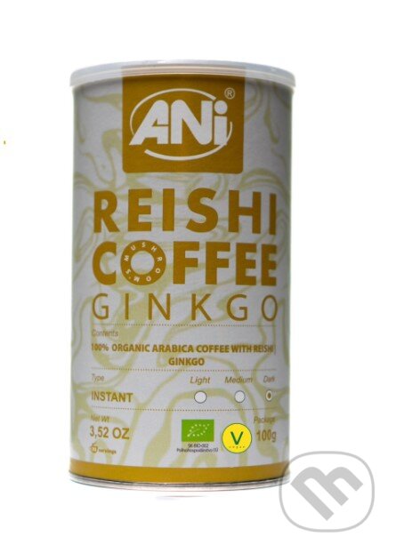 Ginkgo Reishi BIO instantná káva 100g