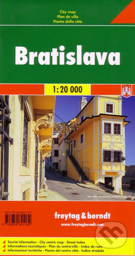 Bratislava 1 : 20 000 - freytag&berndt