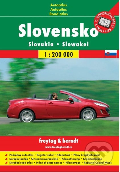 Slovensko 1:200 000 - freytag&berndt