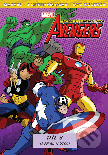 The Avengers: Nejmocnější hrdinové světa 3 DVD