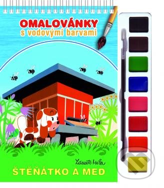 Štěňátko a med