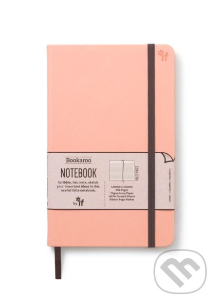 Bookaroo Zápisník A5 - růžový světle