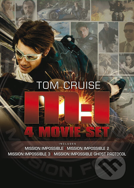 Mission Impossible Kolekce 1 4 2012 Dvd Obal Filmy Na Martinus Cz