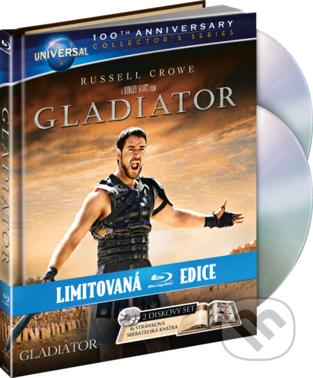 Gladiátor Limitovaná Edice (Bluray - digibook) - Ridley Scott