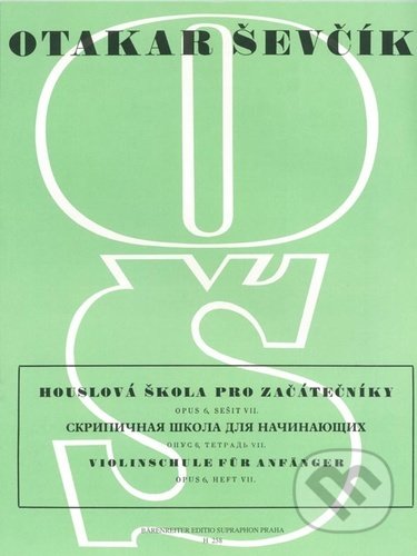 Houslová škola pro začátečníky Op. 6, sešit VII