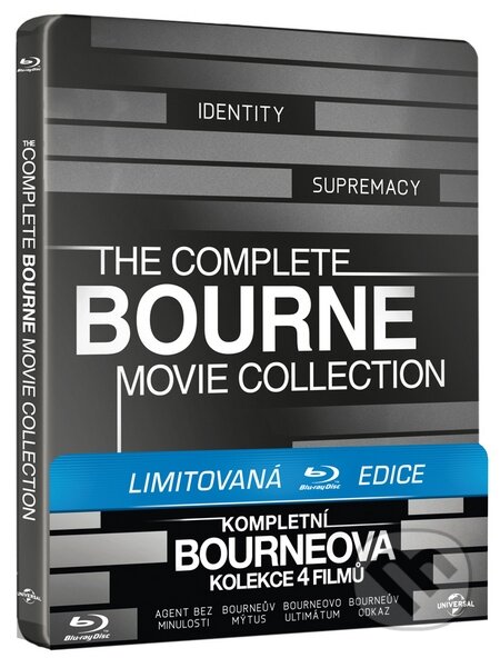 Bourne 1- 4 steelbook - Doug Liman, Tony Gilroy, Paul Greengrass