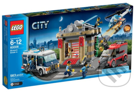 LEGO City 60008 Krádež v múzeu - 
