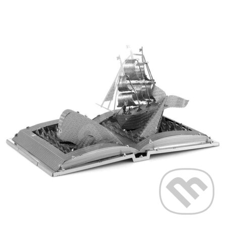 Metal Earth 3D kovový model Moby Dick Book Sculpture - 